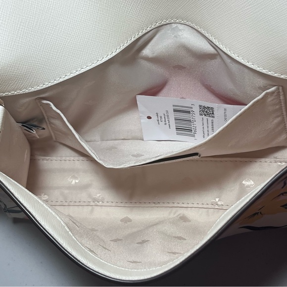 NWT Kate Spade NY Carson Cream/Multi Lily Blooms Crossbody - Picture 11 of 14